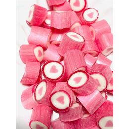 Şekerci Yaşar 1 kg Pembe Kalp Desenli Lolly Akide Şeker