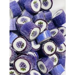 Şekerci Yaşar 1000 gr Böğürrtlen Desenli Lolly Akide Şeker