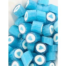 Şekerci Yaşar 1000 gr Mavi Kalp Desenli Lolly Akide Şeker