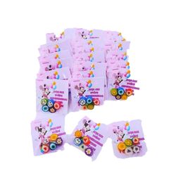 Şekerci Yaşar 25 Adet Pembe Mickey Mouse Kız Bebek Şekeri