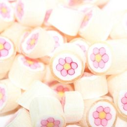Şekerci Yaşar 250 gr Pembe Çiçek Desenli Lolly Akide Şeker