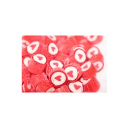 Şekerci Yaşar 500 gr Kırmızı Kalp Lolly Şeker