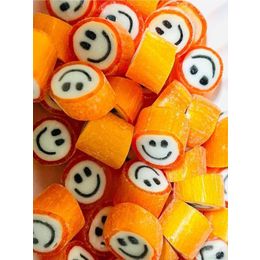 Şekerci Yaşar 500 gr Turuncu Gülenyüz Lolly Akide Şeker
