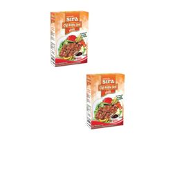 Şekeroğlu 2x500 gr Sıra Etsiz Çiğ Köfte Seti