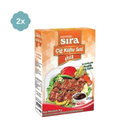 Şekeroğlu 2x500 gr Sıra Etsiz Çiğ Köfte Seti
