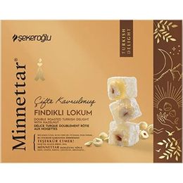 Şekeroğlu 300 gr Minnettar Fındıklı Çifte Kavrulmuş Lokum