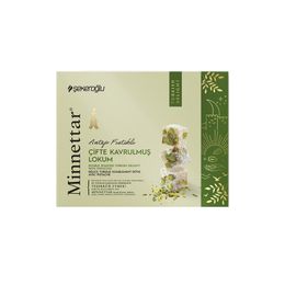 Şekeroğlu 300 gr Minnettar Fıstıklı Çifte Kavrulmuş Lokum