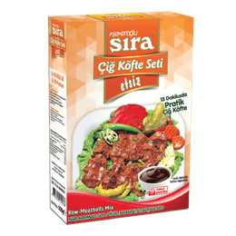 Şekeroğlu 500 gr Sıra Etsiz Çiğ Köfte Seti