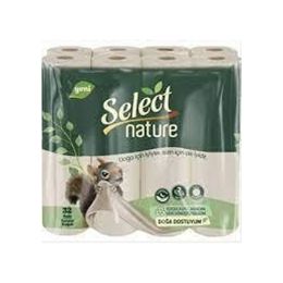Select Nature 6x32 Adet Doğal ve Organik Tuvalet Kağıdı