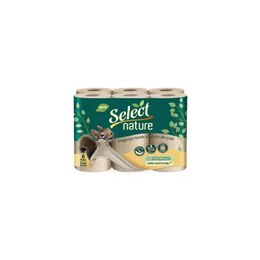 Select Nature Kahverengi Organik 6 Rulo 3 Katlı Kağıt Havlu