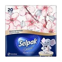 Selpak 10x20'li Deluxe Peçete