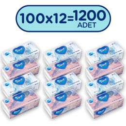 Selpak 12'li 1200 Yaprak El ve Yüz Havlusu