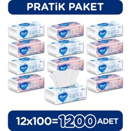 Selpak 12'li 1200 Yaprak El ve Yüz Havlusu