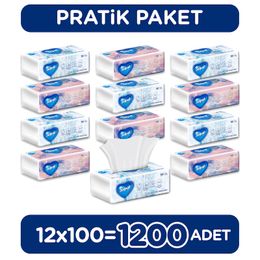 Selpak 12x100 Yaprak El ve Yüz Havlusu