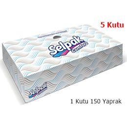 Selpak 150 Yaprak 5'li Kutu Mendil