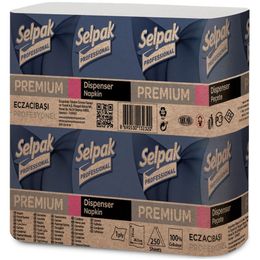 Selpak 24x26.5 cm 18x250'li Professional Premium Dispenser Peçete