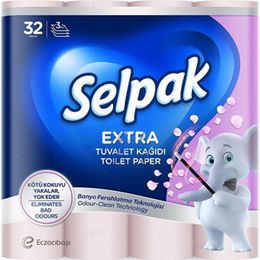 Selpak 32'li Extra Banyo Ferahlatma Tuvalet Kağıdı