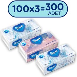 Selpak 3'lü 300 Yaprak El ve Yüz Havlusu