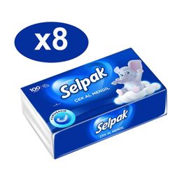 Selpak 8x100'lü Çek Al Mendil