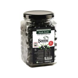 Şems 291-320 1 kg Yağlı Sele Siyah Zeytin