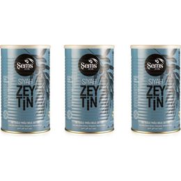 Şems 3x900 gr 261-290 Kalibre Siyah Zeytin