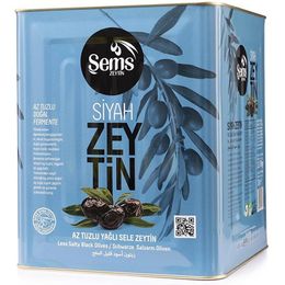Şems Siyah Zeytin Yağlı Sele 261-260 Kalibre 10 kg İri Zeytin