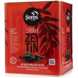 Şems Siyah Zeytin Yağlı Sele 291-320 Kalibre 10 kg İri Zeytin