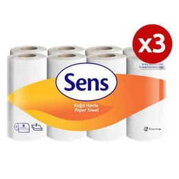 Sens 3x8 li Rulo Kağıt Havlu