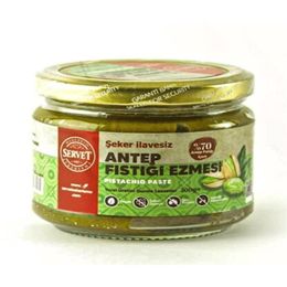 Servet 200 gr Şeker İlavesiz Antep Fıstığı Ezmesi