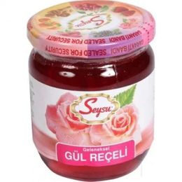 Seysu Cam Kavanoz 500 gr Gül Reçeli