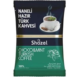 Shazel Hazır 100 gr Naneli Öğütülmüş Türk Kahvesi