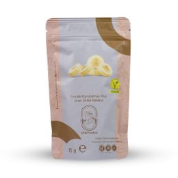 Shemsana Fırında Kurutulmuş Muz 15 gr Şekersiz Katkısız Meyve Kurusu