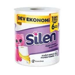Silen 1=6 Dev Rulo Kağıt Havlu
