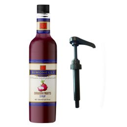 Simonelli 70 cl Ejder Meyvesi Aromalı Kahve ve Kokteyl Şurubu + Pompa