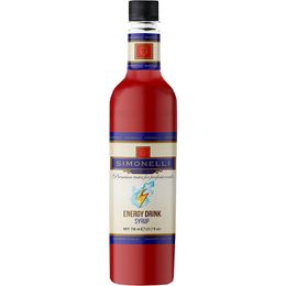 Simonelli 70 ml Enerji İçeceği Aromalı Kahve Şurubu + Pompa