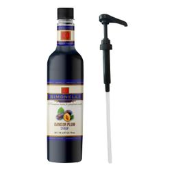 Simonelli 700 ml Mürdüm Eriği Aromalı Kahve ve Kokteyl Şurubu + Pompa