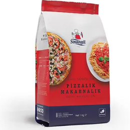 Sinangil 1 kg Sarı Semolina Pizzalık ve Makarnalık Un
