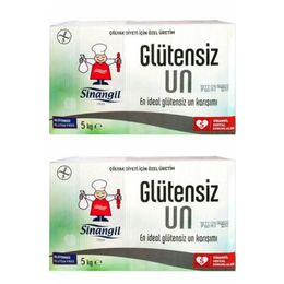 Sinangil 2x5 kg Çölyak Diyetine Uygun Glutensiz Un