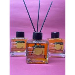 Sino 3x120 ml Bambu Çubuklu Ananas Ofis Banyo Kokusu