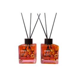 Sinox 2x120 ml Bambu Çubuklu Şeftali Oda Ofis Banyo Kokusu