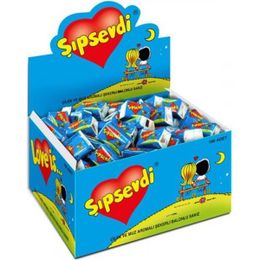 Şıpsevdi 100 Adet Çilek ve Muz Aromalı Şekerli Balonlu Sakız