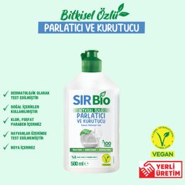 Sır 500 ml Bio Bitkisel Özlü Bulaşık Makinesi Parlatıcı & Kurutucu