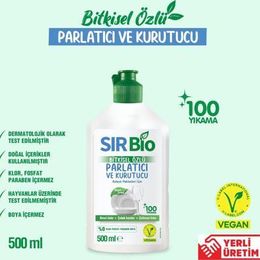 Sır 500 ml Bio Bitkisel Özlü Bulaşık Makinesi Parlatıcı & Kurutucu