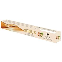 Sirius 10'lu Premium Nespresso Uyumlu Fındık Aromalı Kapsül Kahve