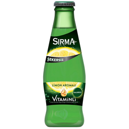 Sırma 200 ml Şekersiz Limon Aromalı Maden Suyu