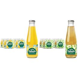 Sırma 250 ml Karma Mango ve Mürver Çiçeği Aromalı Şeftalili Doğal Maden Suyu
