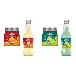 Sırma 250 ml Karma Mango ve Mürver Çiçeği Aromalı Şeftalili Doğal Maden Suyu