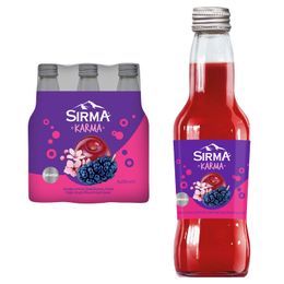 Sırma Karma Karadut&Kiraz Çiçeği Vişne Aromalı 250 ml Maden Suyu