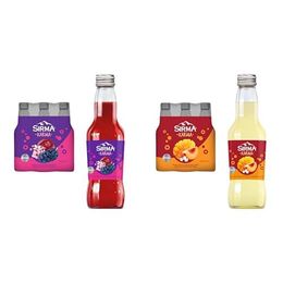 Sırma Karma Karadut&Kiraz Çiçeği Vişne Aromalı 250 ml Maden Suyu