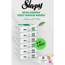 Sleepy 100'lü Beyaz Sabunlu Yüzey Havlusu